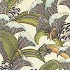 Hoopoe Leaves-Behang-Cole & Son-Cream-Rol-119/1001-Selected Wallpapers