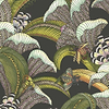 Hoopoe Leaves-Behang-Cole & Son-Black-Rol-119/1002-Selected Wallpapers