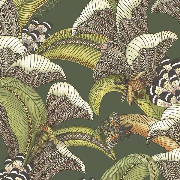 Hoopoe Leaves-Behang-Cole & Son-Forest-Rol-119/1003-Selected Wallpapers