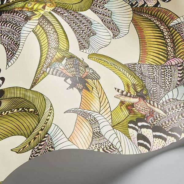 Hoopoe Leaves-Behang-Cole & Son-Selected Wallpapers