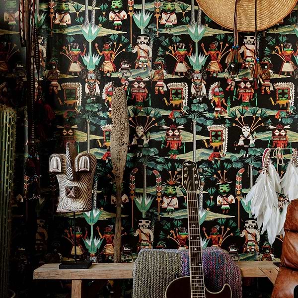 Hopi Spirit-Behang-Tapete-Mind the Gap-Selected Wallpapers