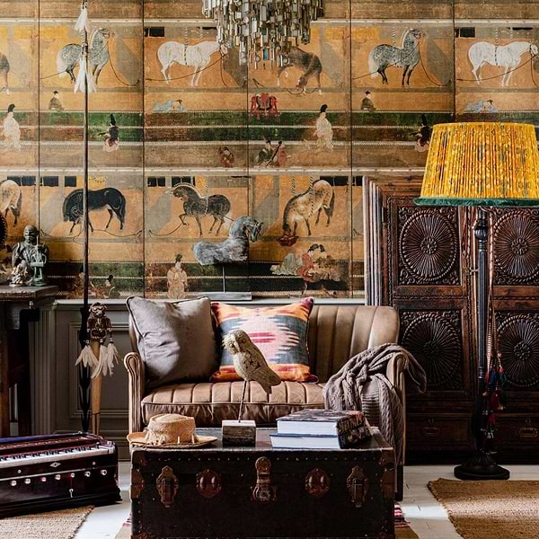 Horse Stable-Behang-Tapete-Mind the Gap-Selected Wallpapers