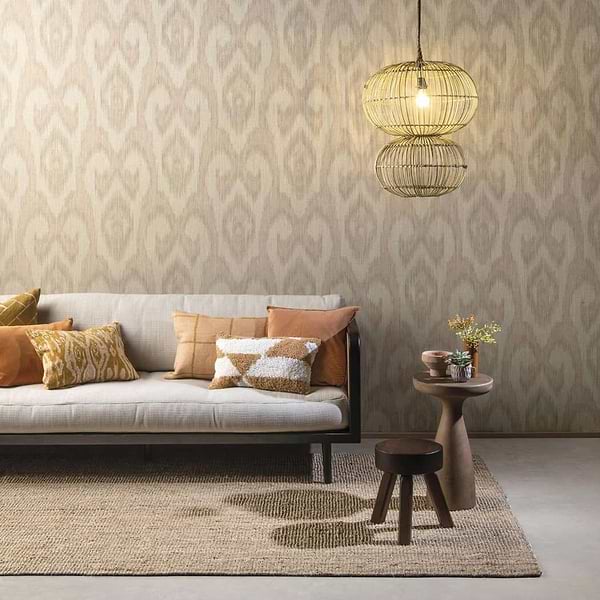 Ikat-wallpaper-Omexco by Arte-Selected Wallpapers