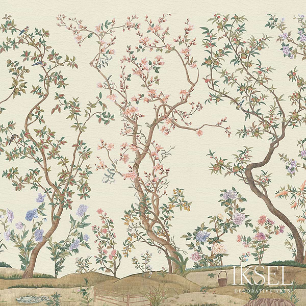 Imperial Garden-behang-Iksel-Bone-225 cm-SC104_CS21-Selected Wallpapers