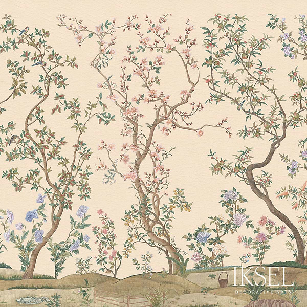 Imperial Garden-behang-Iksel-Blush-225 cm-SC104_CS22-Selected Wallpapers