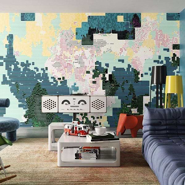 Infinite Coding-behang-Tapete-Inkiostro Bianco-Selected Wallpapers