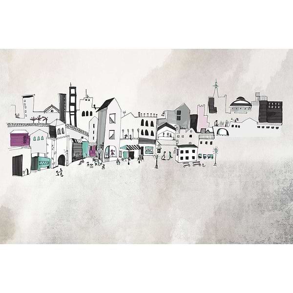 Invisible City-Behang-Tapete-INSTABILELAB-Selected Wallpapers