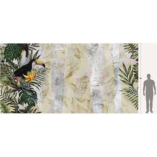 Iquitos-behang-Tapete-Inkiostro Bianco-Selected Wallpapers