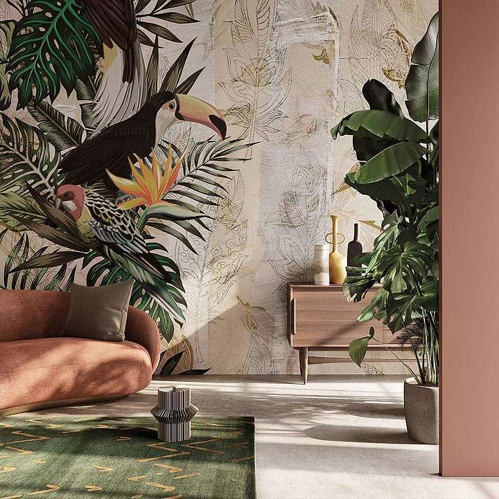 Iquitos-behang-Tapete-Inkiostro Bianco-Selected Wallpapers