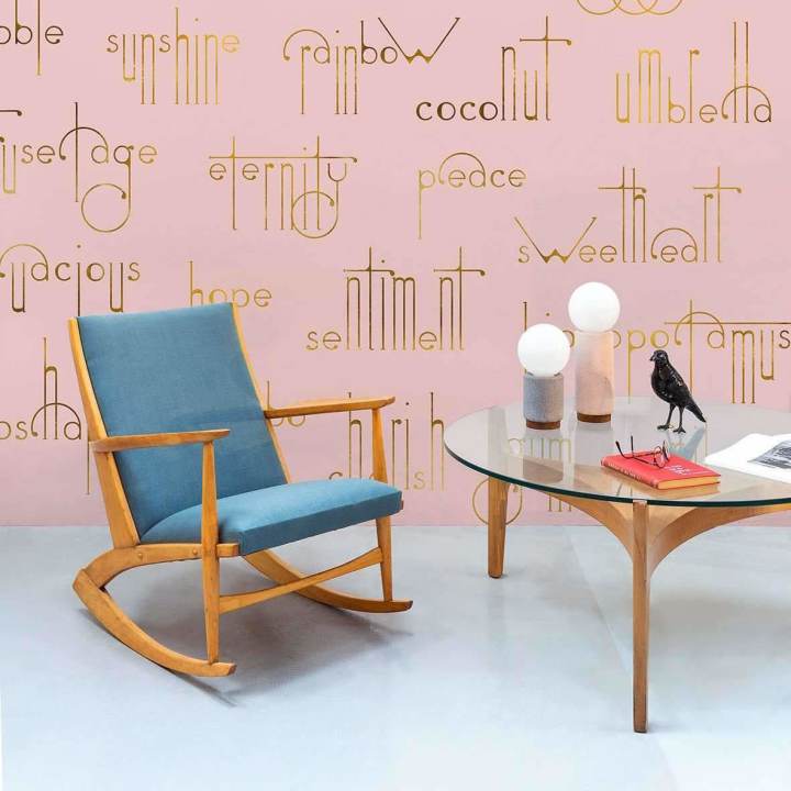 Isabelita Virtual - Beautiful Words-Behang-Tapete-Coordonne-Selected Wallpapers