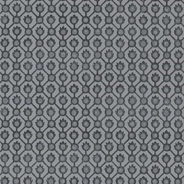 Jaal-Behang-Tapete-Designers Guild-Graphite-Rol-PDG1150/05-Selected Wallpapers