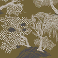 Jardin Dasie-behang-Tapete-Isidore Leroy-Kaki-Rol-06240505-Selected Wallpapers