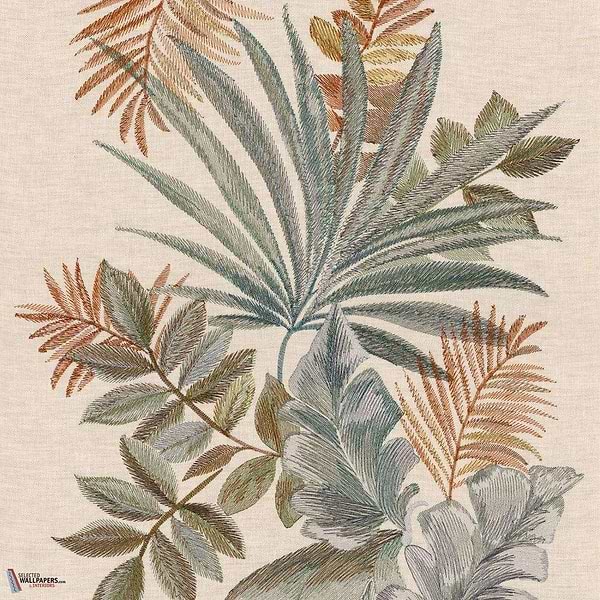 Jardin Ephemere-behang-Tapete-Casamance-Terre de Sienne-Meter (M1)-70753590-Selected Wallpapers