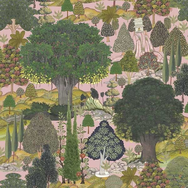 Jardin Sauvage-behang-Tapete-Mind the Gap-Multicolor-300 cm (standaard)-WP20443-Selected Wallpapers