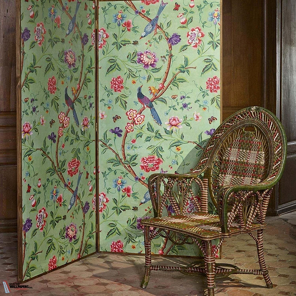 Jardin de bagatelle-behang-Tapete-Braquenie-Selected Wallpapers