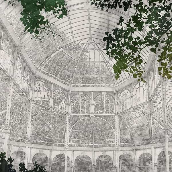 Jardin des Plantes-behang-Tapete-Glamora-1A-GlamDecor-GLAR221A-Selected Wallpapers