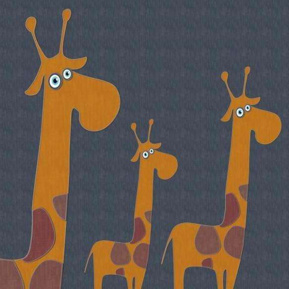 Joy Safari-behang-Tapete-Inkiostro Bianco-1-Vinyl 68 cm-INKJS1301-Selected Wallpapers