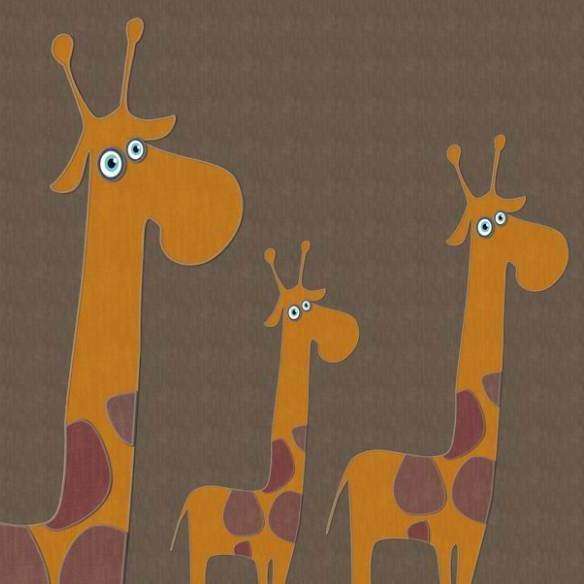 Joy Safari-behang-Tapete-Inkiostro Bianco-2-Vinyl 68 cm-INKJS1302-Selected Wallpapers