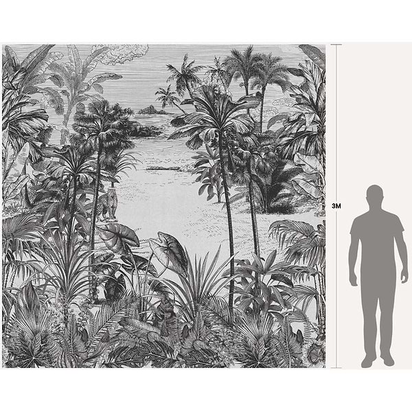 Jubatus-behang-Tapete-Inkiostro Bianco-Selected Wallpapers