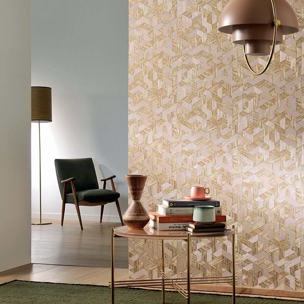 Juego de Paja-behang-Tapete-Elitis-Selected Wallpapers