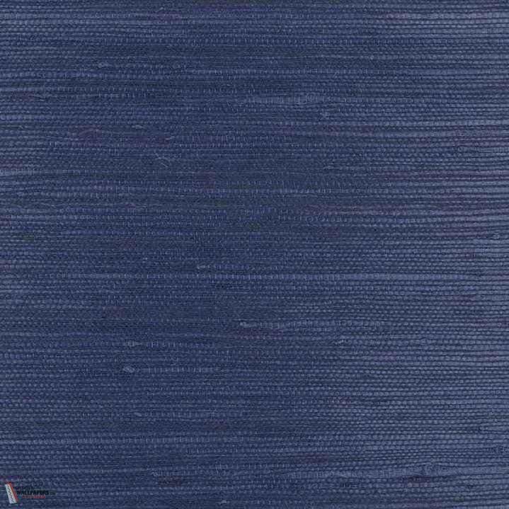 Juicy Jute II-behang-Phillip Jeffries-Indigo Sea-Rol-4774-Selected Wallpapers