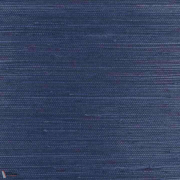 Juicy Jute II-behang-Phillip Jeffries-Indigo Sea-Rol-4774-Selected Wallpapers