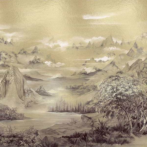 Kami Metallics-Wallpaper-Coordonne-Gold-Metallics-9600030-Selected Wallpapers