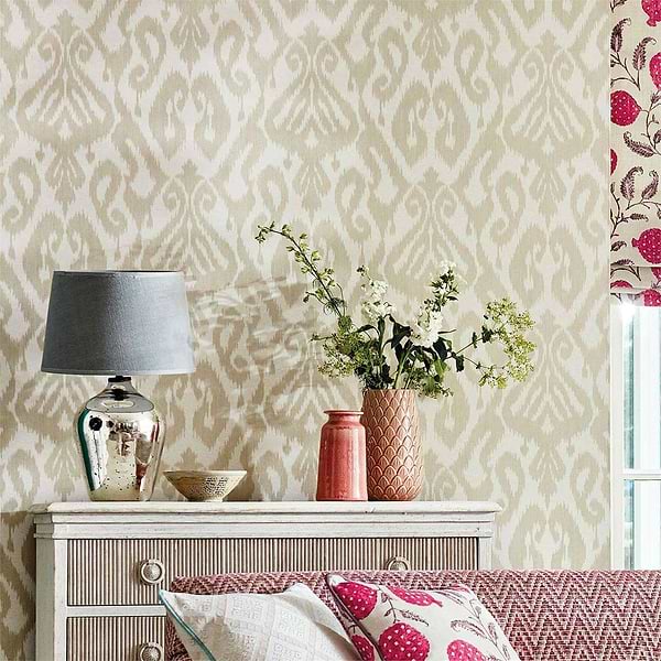 Kasuri-wallpaper-Sanderson-Selected Wallpapers