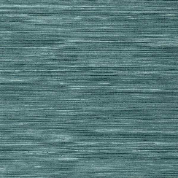 Kendari Grass-Behang-Tapete-Thibaut-Teal-Rol-T302-Selected Wallpapers
