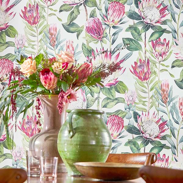 King Protea-behang-Tapete-Sanderson-Selected Wallpapers