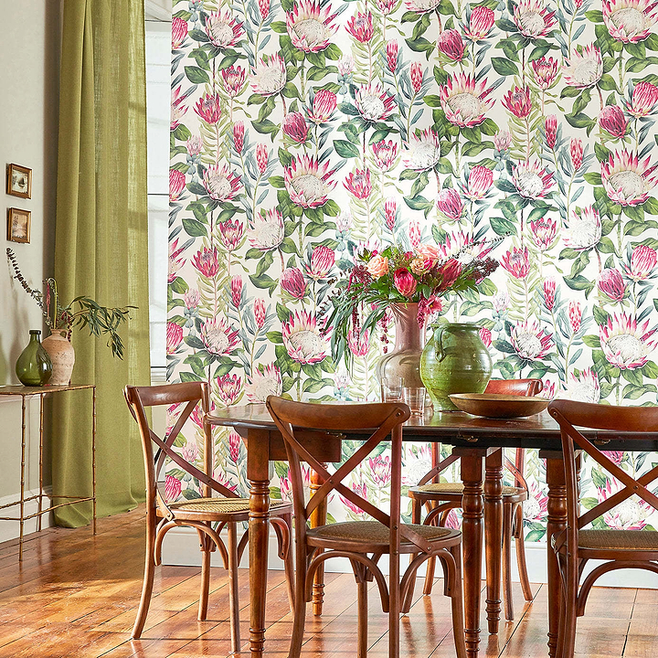 King Protea-behang-Tapete-Sanderson-Selected Wallpapers