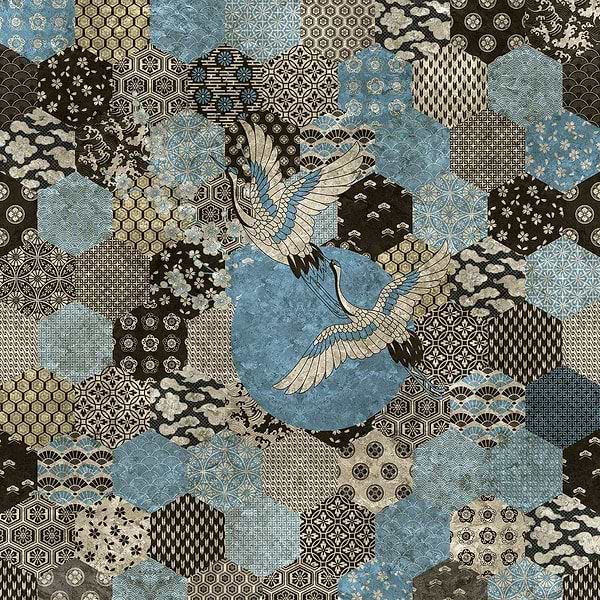 Kioto-wallpaper-Inkiostro Bianco-1-Gold Leaf-INKTWBS1801-Selected Wallpapers