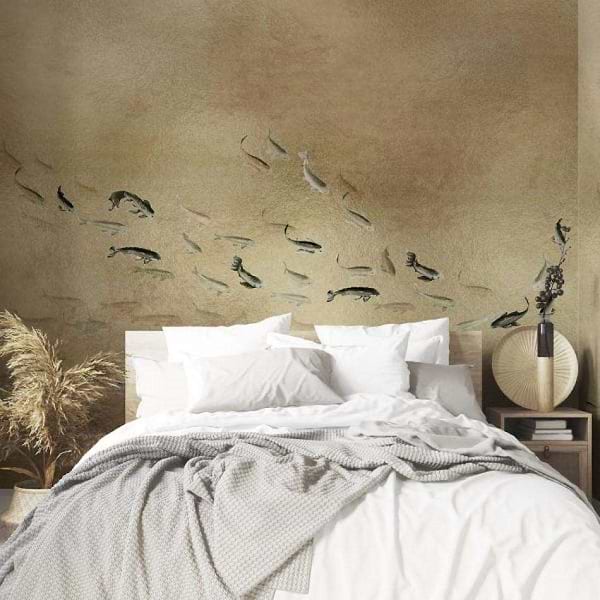 Koi Metallics-Behang-Tapete-Coordonne-Selected Wallpapers