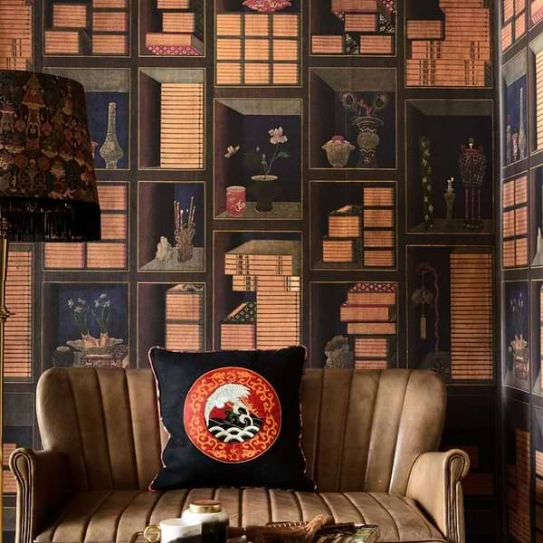 Korean Library-behang-Tapete-Mind the Gap-Selected Wallpapers