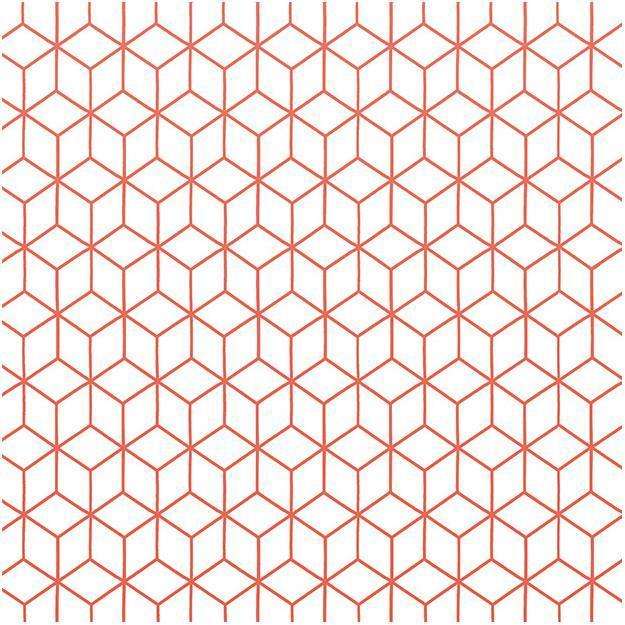 Kube-behang-Tapete-Les Dominotiers-Coral-Non Woven 70 cm-DOM5/1-Selected Wallpapers