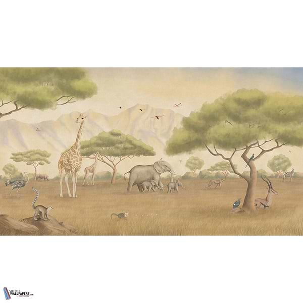 L'Arbre aux secrets-behang-Tapete-Les Dominotiers-Selected Wallpapers