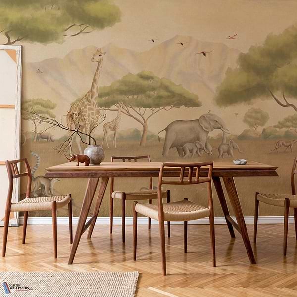 L'Arbre aux secrets-behang-Tapete-Les Dominotiers-Selected Wallpapers