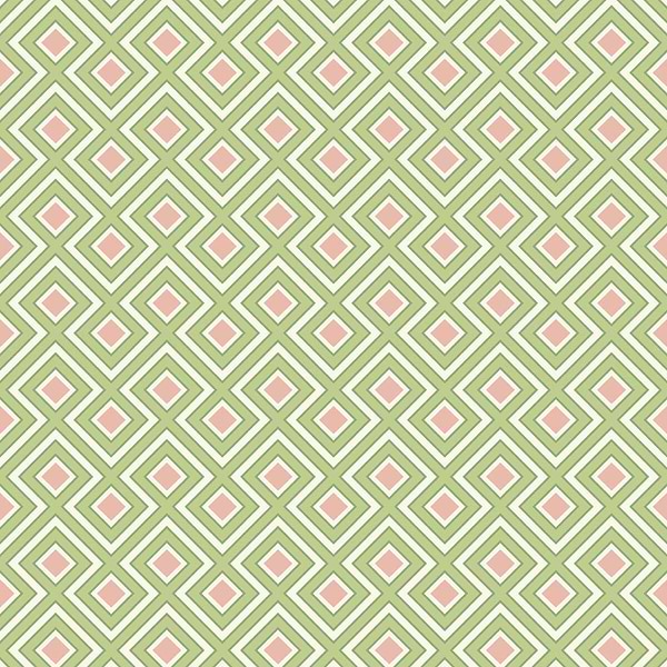 La Fiorentina Small-Behang-Tapete-GP&J Baker-Green/Blush-Rol-BW45098.2-Selected Wallpapers