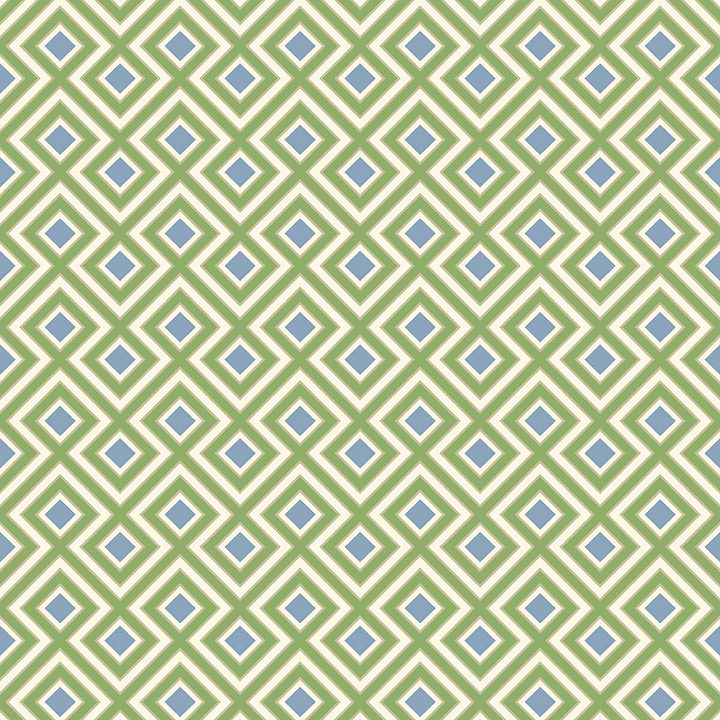La Fiorentina Small-Behang-Tapete-GP&J Baker-Emerald/Blue-Rol-BW45098.3-Selected Wallpapers