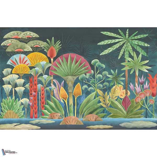 La Foret Magique-behang-Tapete-Les Dominotiers-Selected Wallpapers