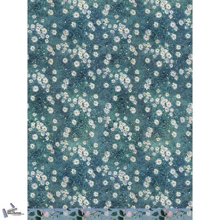 La Parterre de Marguerites-Behang-Tapete-Pierre Frey-Selected Wallpapers