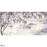 La Princess des glycines-behang-Tapete-Les Dominotiers-Selected Wallpapers