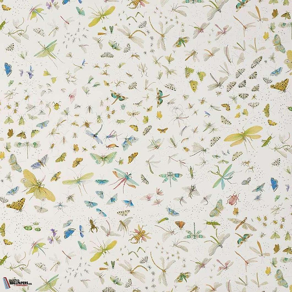 La serre aux papillons-behang-Tapete-Pierre Frey-Printemps-Meter (M1)-FP583001-Selected Wallpapers