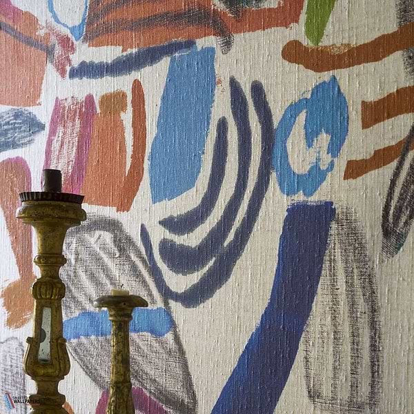 La toile du peintre-behang-Tapete-Pierre Frey-Selected Wallpapers