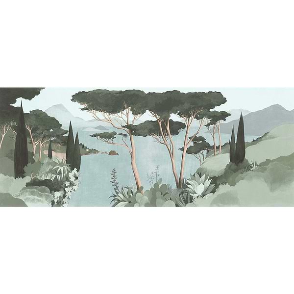 Lago di Garda-behang-Tapete-Les Dominotiers-Selected Wallpapers