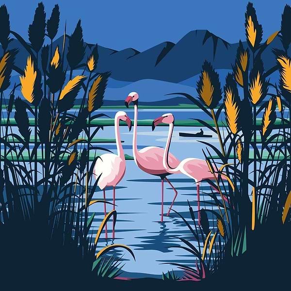 Lagoon-behang-Tapete-Inkiostro Bianco-Blue-Vinyl 68 cm-INKGCSI2001-Selected Wallpapers