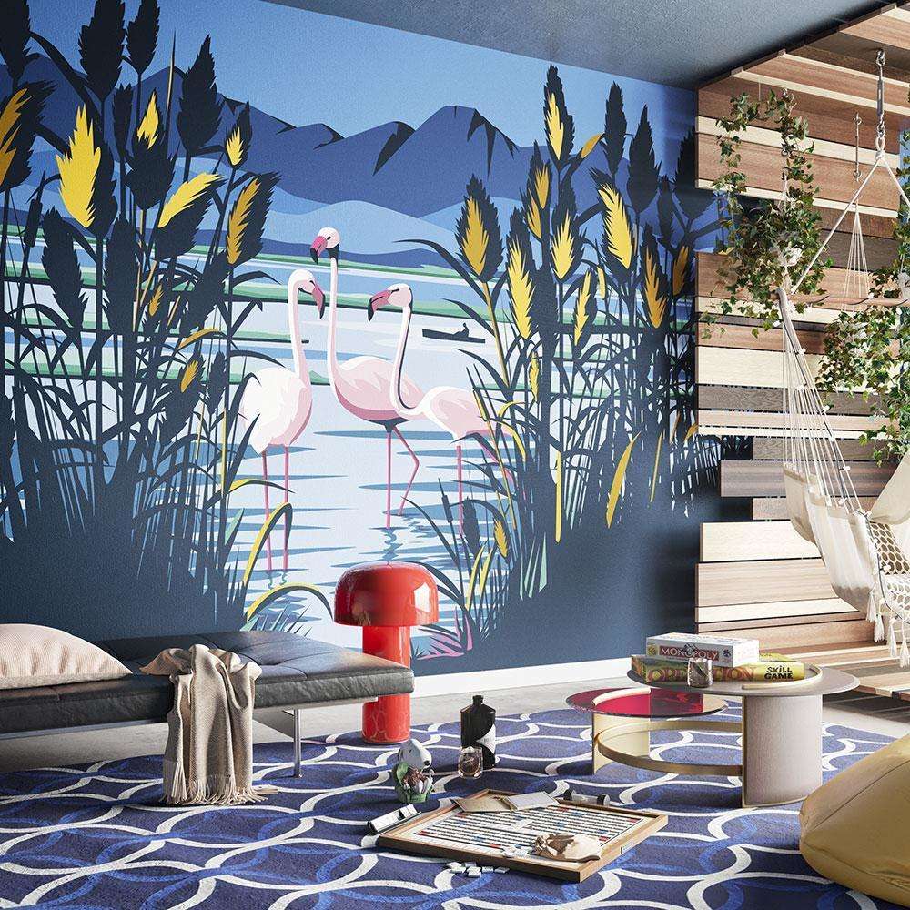 Lagoon-behang-Tapete-Inkiostro Bianco-Selected Wallpapers