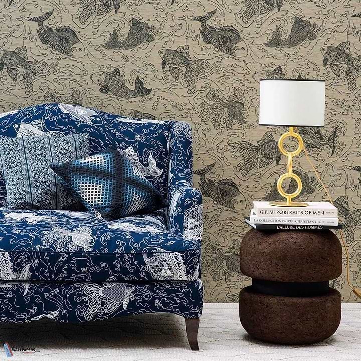 Lan-Fish-behang-Tapete-Pierre Frey-Selected Wallpapers