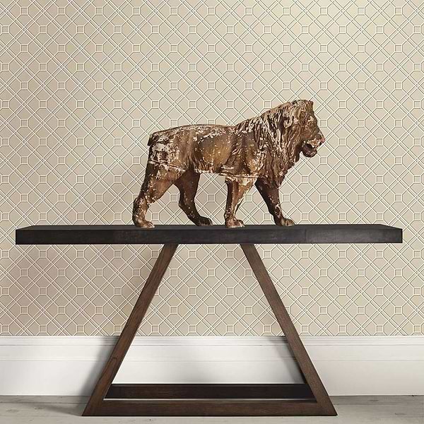 Langdale Trellis-behang-Tapete-GP&J Baker-Selected Wallpapers