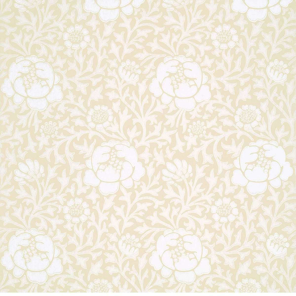 Lansdowne Walk-behang-Tapete-Little Greene-Frost-Rol-0256LWFROST-Selected Wallpapers